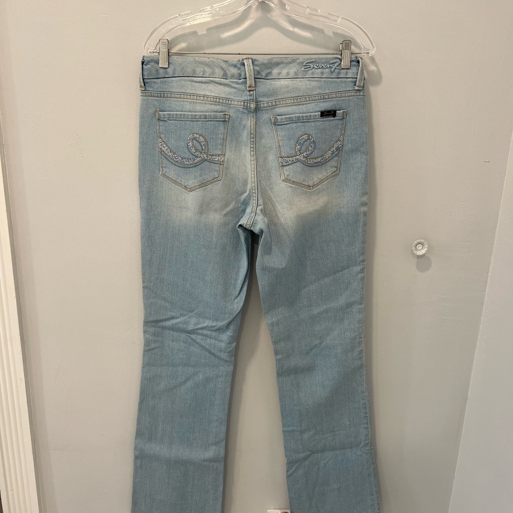 Seven7 Blue Boot Cut Jeans Classic Style NWT